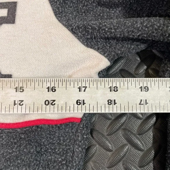 Vintage Victoria Secret Y2K Pink Gray Fleece Cowl Neck Pullover Sweater Women XS - Picture 5 of 7